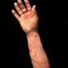 "Severed Male Right Arm - Silicone" Human Body Part Halloween Prop