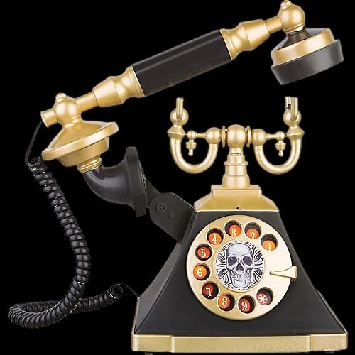 Spooky Sounds 8" Tabletop Telephone 1 Spooky Sounds 8" Tabletop Telephone