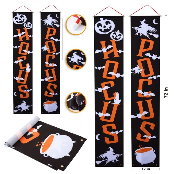 Halloween Hocus Pocus Banner 72in 5 Halloween Hocus Pocus Banner 72in - Image 5